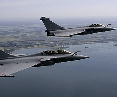 Dassault Rafale. (Image reproduced as per Wikimedia Commons licence)