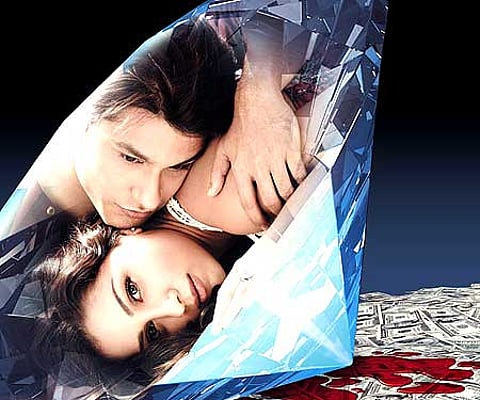 The poster of 'Blood MOney'.