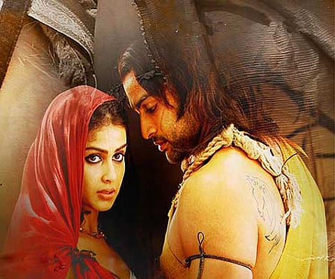 The poster of Santosh Sivan's new film 'Urumi'.