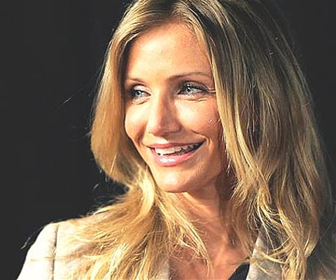 Cameron Diaz, recipient of CinemaCon's Female Star of the Year award (AP Photo/Chris Pizzello).