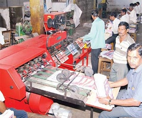 Text book printing press comes of age