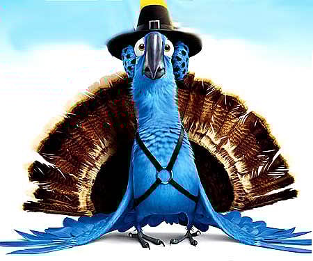 The poster of 'Rio'.