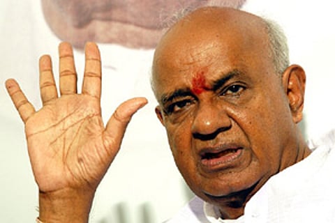 Former Prime Minister H D Deve Gowda (Express file photo)