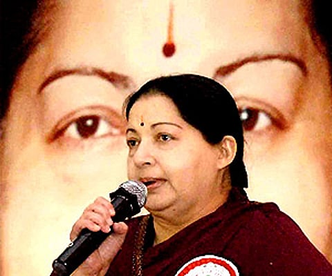 AIADMK supremo J Jayalalithaa|Express Photo by P Jawahar