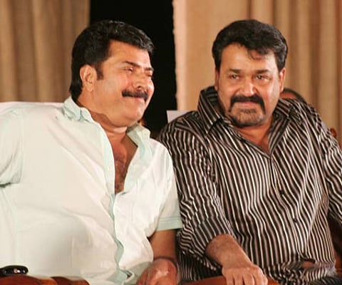 Actors Mammootty and Mohanlal (Express file photo)