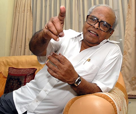 Veteran filmmaker K Balachander. (File photo: EPS)