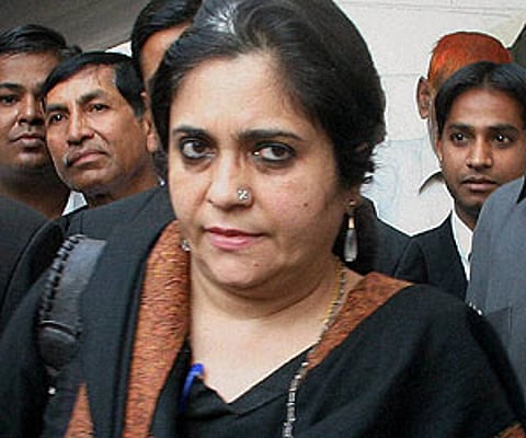 Social activist Teesta Setalvad (PTI File Photo)