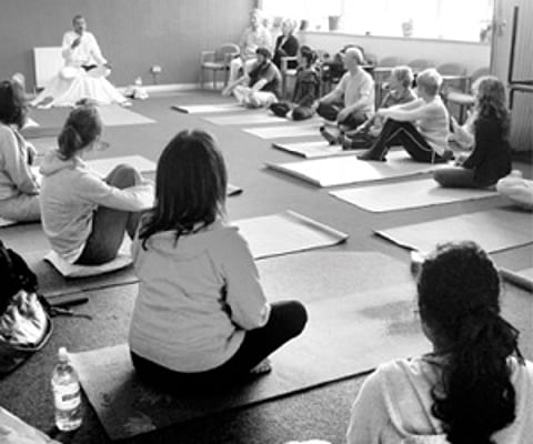 Refrain from yoga branding