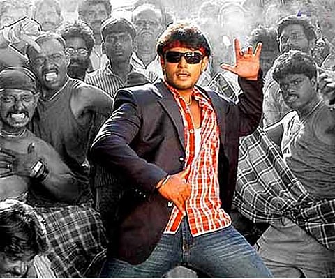 The promotional poster of 'Boss'.