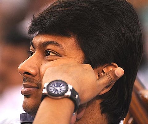 Udayanidhi Stalin, who will soon make his onscreen debut (Express Photo by A S Ganesh).
