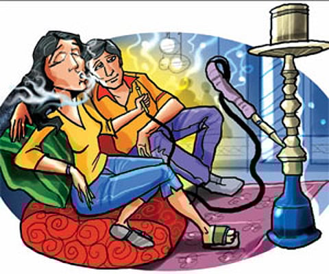 Fags no longer cool, hookah snares kids