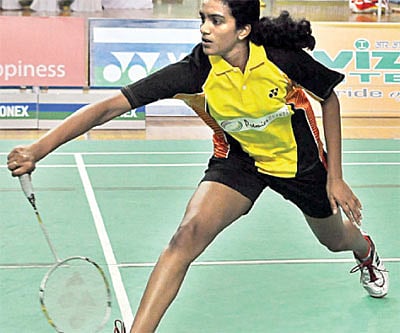Keen teen: PV Sindhu