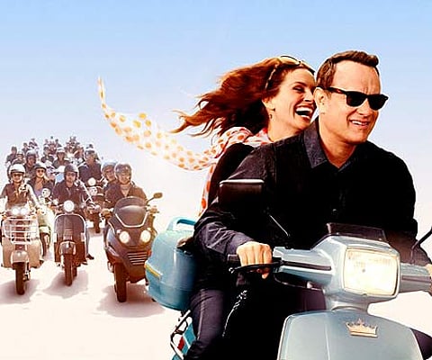 The poster of 'Larry Crowne'.