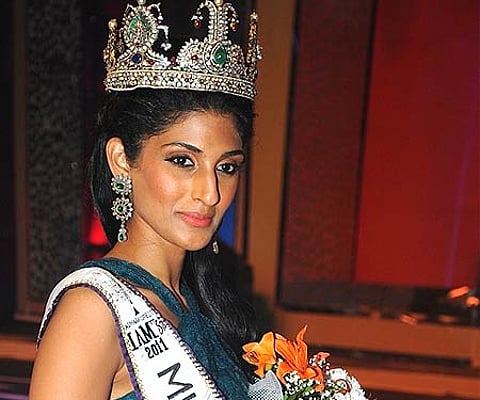Miss Universe India Vasuki Sunkuvalli (Pic: IANS).