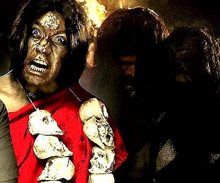 The poster of 'Kanchana'.