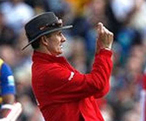 The umpires will receive no help from technology commonly used in other international cricket matches. AP File Photo