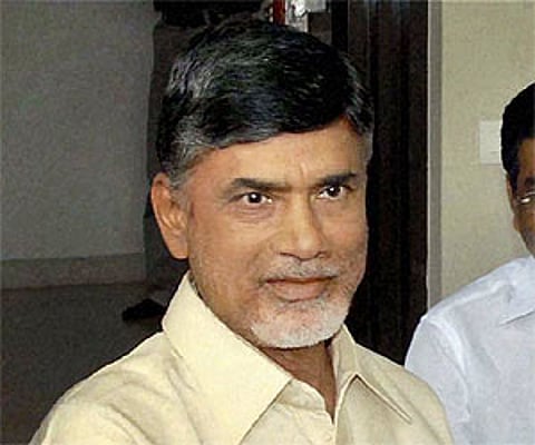 TDP chief Chandrababu Naidu. PTI File Photo