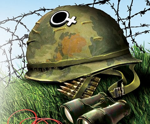 No girls please, we’re the Army