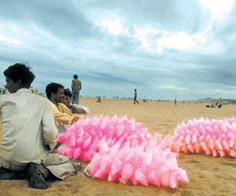 Express Avenue Mall bags the honour of being the first to accommodate cotton candy under its roof.