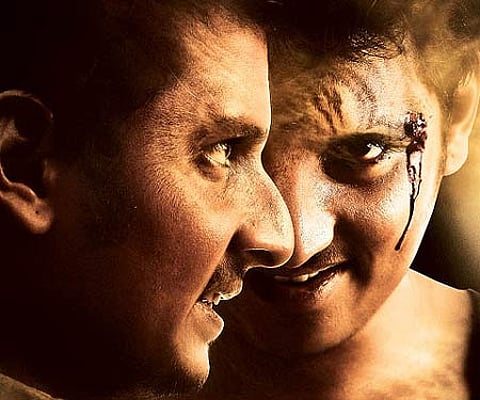 The poster of 'Singam Puli'.