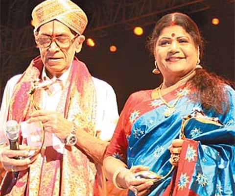 PB Srinivas and LR Easwari