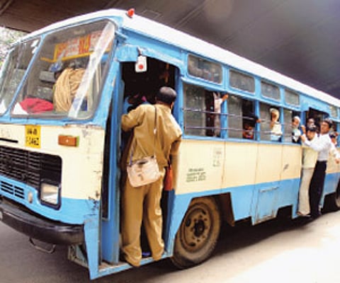 ‘Exorcism’ is under way, while some of the ‘possessed’ people roll on the floor. (EPS)