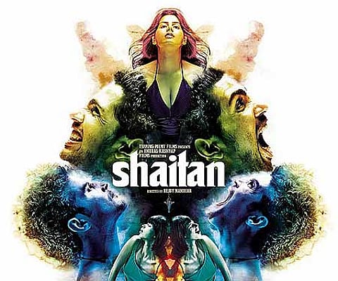 The poster of 'Shaitan'.