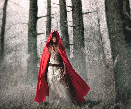 The poster of 'Red Riding Hood'.