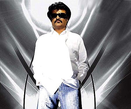 Rajinikanth in 'Sivaji: The Boss'.