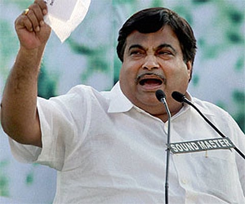 BJP President Nitin Gadkari. PTI File Photo