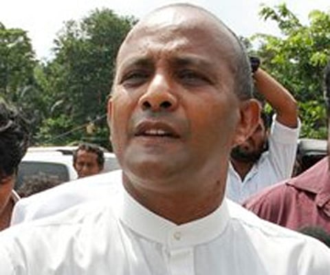 Former Sri Lanka test captain and a politician in Sri Lanka's opposition Hashan Tillakaratne (AP file photo)