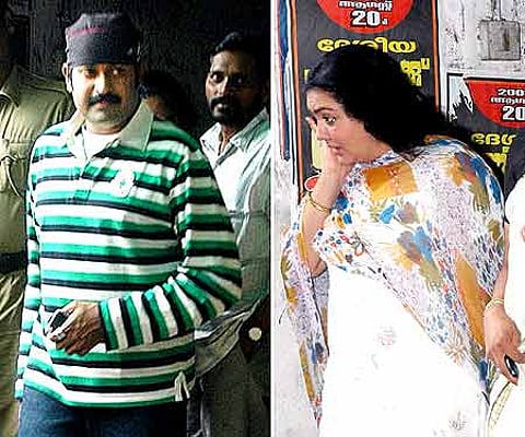 Manoj K Jayan and Urvashi coming out of a Family Court in Ernakulam - Express file photo