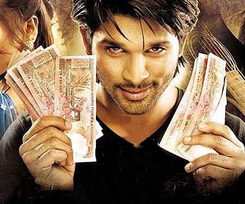 The poster of 'Vedam'.