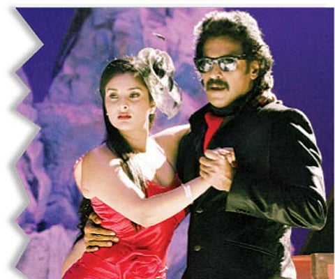 A still from the movie Katari Veera...