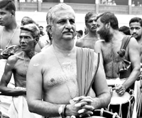 Peruvanam Kuttan Marar.