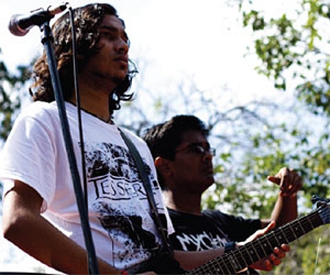 (Clockwise from above) Unscientific signage; approved signage; a different colour of sign board and a parking sign board near a signal | express phot