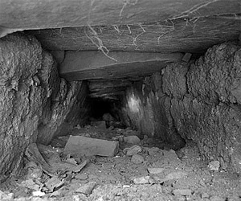 The newly discovered tunnel in the Sadashivgad fort | Manjunath Sullolli