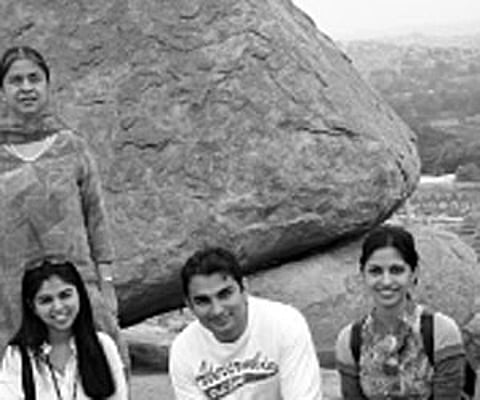 Beauty queen was caught sleeping in class!