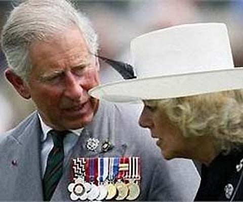 Britain's Prince Charles and his wife Camilla participating in an event in northern France. PTI File Photo