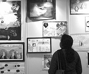 An NGO organised a painting competition at Queen Mary’s College on the eve of the 10th anniversary of the Erwadi fire tragedy|Express