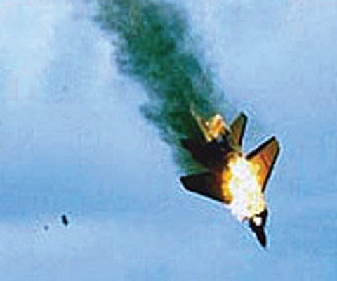 Jaguar crash that killed an IAF pilot near Gorakhpur