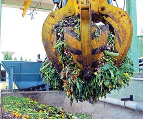 The bio-methanation plant powers up again