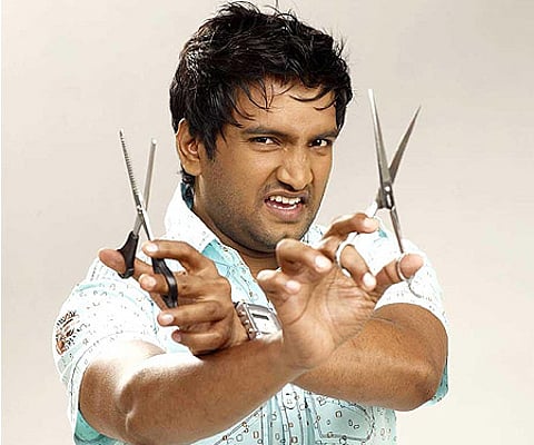 Actor Santhanam in Boss Engira Bhaskaran