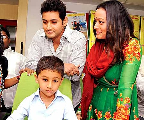 Son launches Mahesh Babu's new film soundtrack