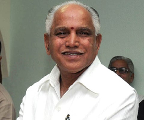 Karnataka Chief Minister B S Yeddyurappa (EPS)