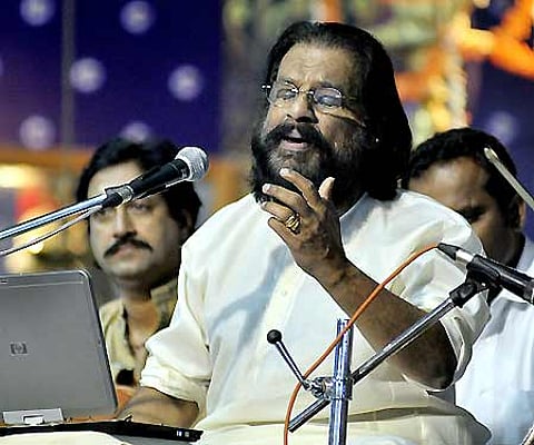 The award is being given to Yesudas for his outstanding contributions to Indian music world. (File Photo: PTI)