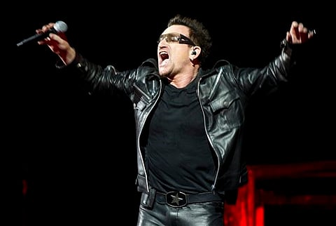 Bono of U2 performs in Montreal, Canada | AP
