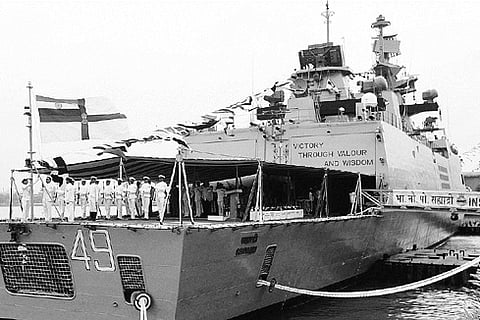 INS Sahyadri commissioned into Navy