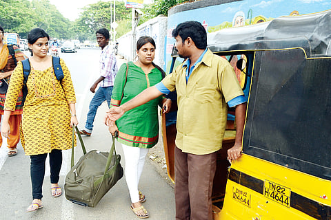 Auto rickshaws take the 'share' route to counter competition