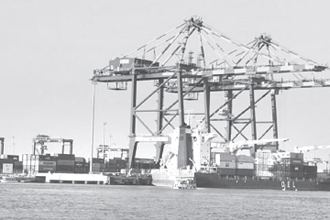 Plant for treating waste from ship